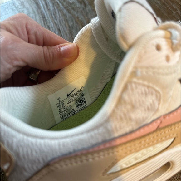 Women’s Air Max 90 SE 'Sun Club - Sail Arctic Orange EUC side 8 - Picture 13 of 13